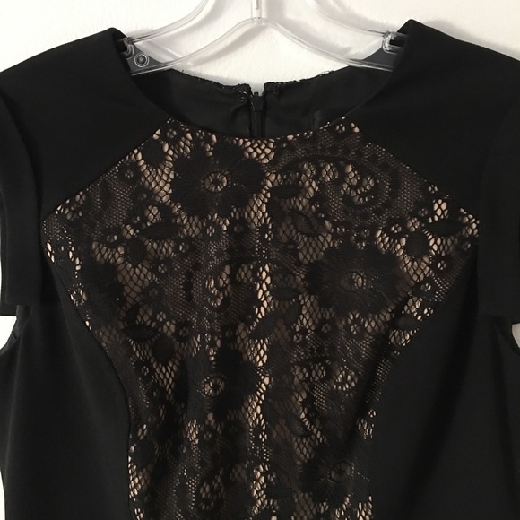 Brand New Adrianna Papell Black Lace Dress - Picture 3 of 3